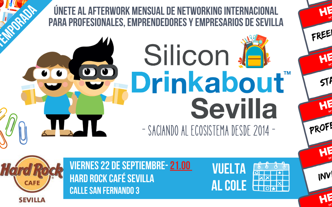 ¡La nueva temporada de Silicon Drinkabout Sevilla arranca este viernes y promete más que nunca! 🍻​