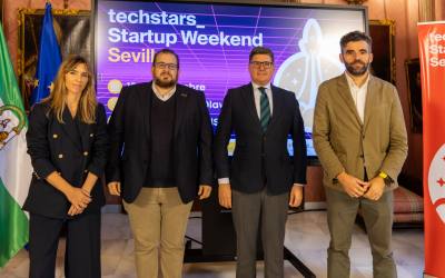 Presentación en el Ayuntamiento de Sevilla de la 28º edición de Techstars Startup Weekend Sevilla