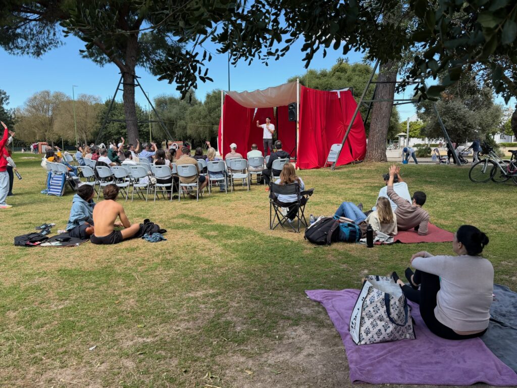 Open Air SevillaUP 001 parque del alamillo Sevilla mantita