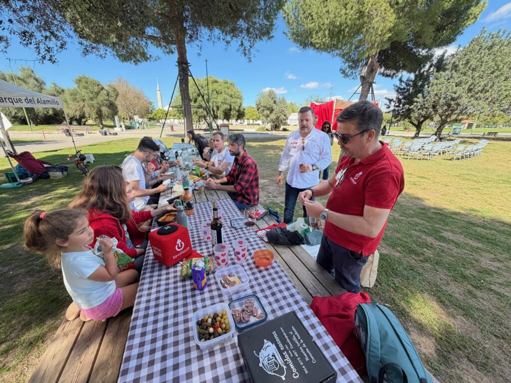 Open Air SevillaUP 001 parque del alamillo Sevilla picnic