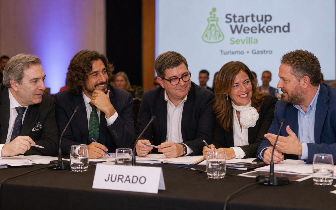 Un jurado con mirada sectorial, institucional, académica, experiencial y participativa para Startup Weekend Turismo + Gastronomía Sevilla